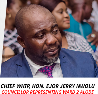 Chief Whip, Hon. Ejor Jerry Nworlu